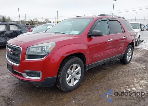 2014 GMC Acadia Sle-2 from USA, damaged, VIN 1GKKVPKDXEJ194321